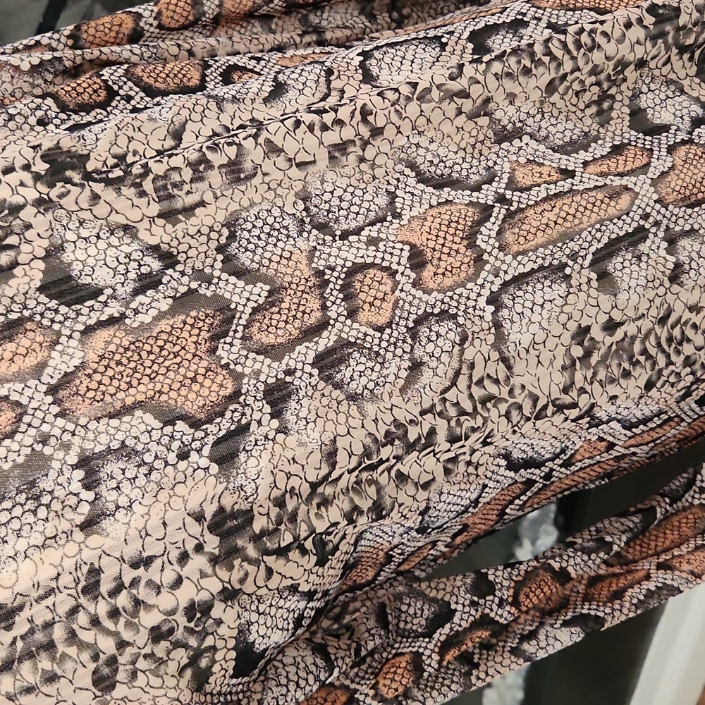 Windsor Snake Print Duster Cardigan - Picture 6 of 8